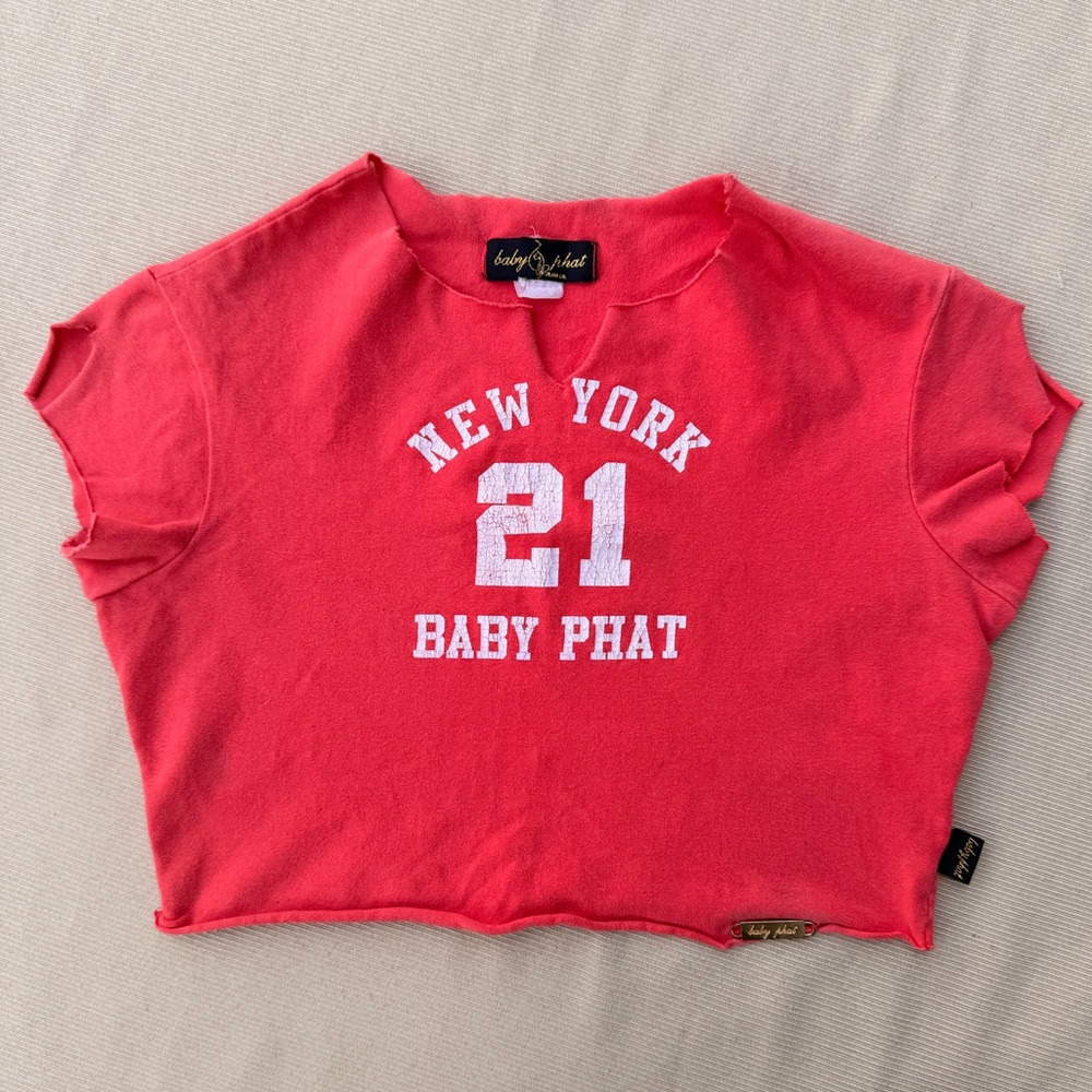 Baby Phat Cropped T-shirt Vintage Y2K